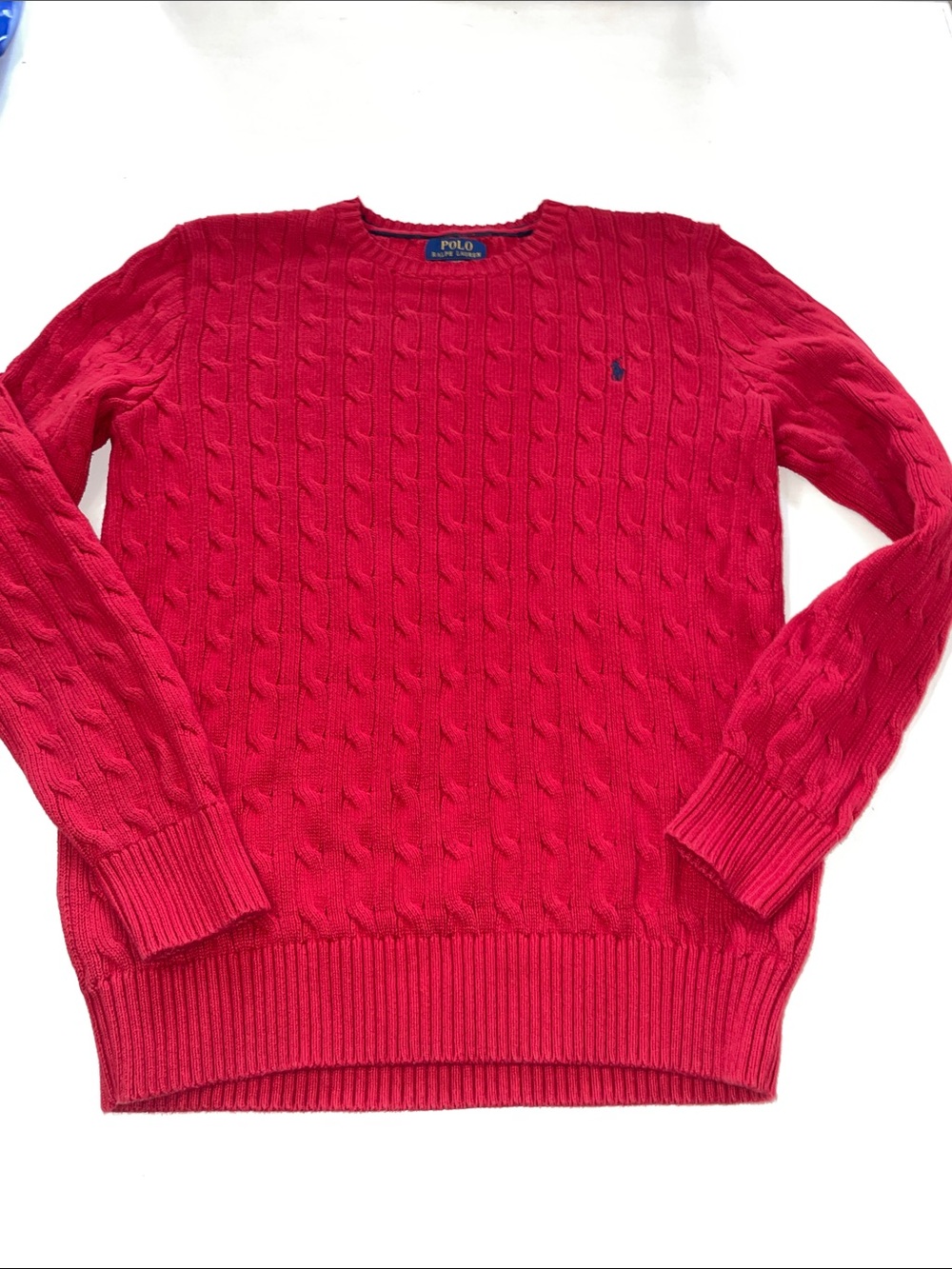 Polo Ralph Lauren cable knit boys sweater 18/20